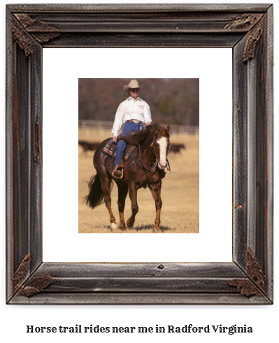 horse trail rides near me in Radford, Virginia